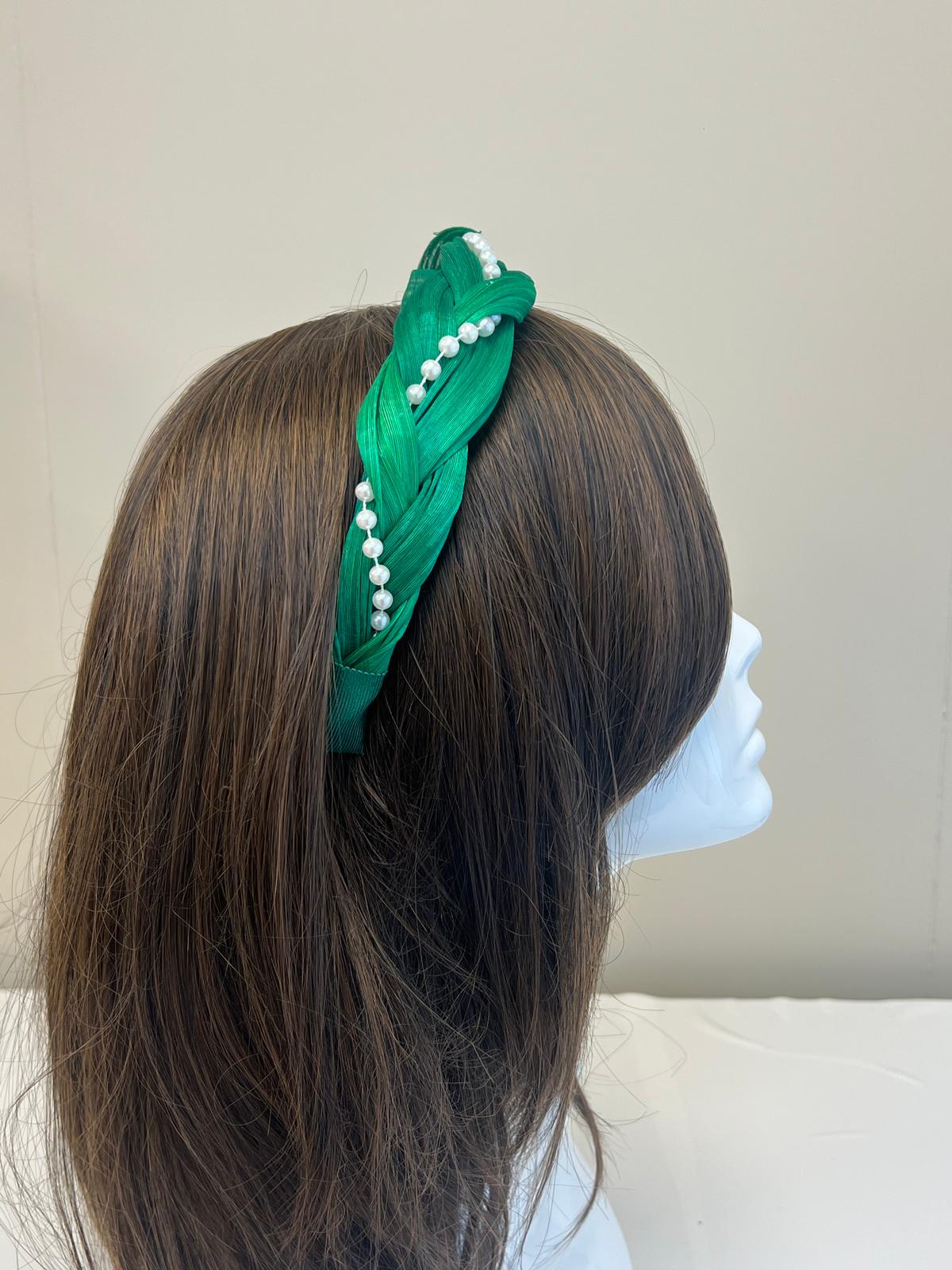 Hestia Green Headband