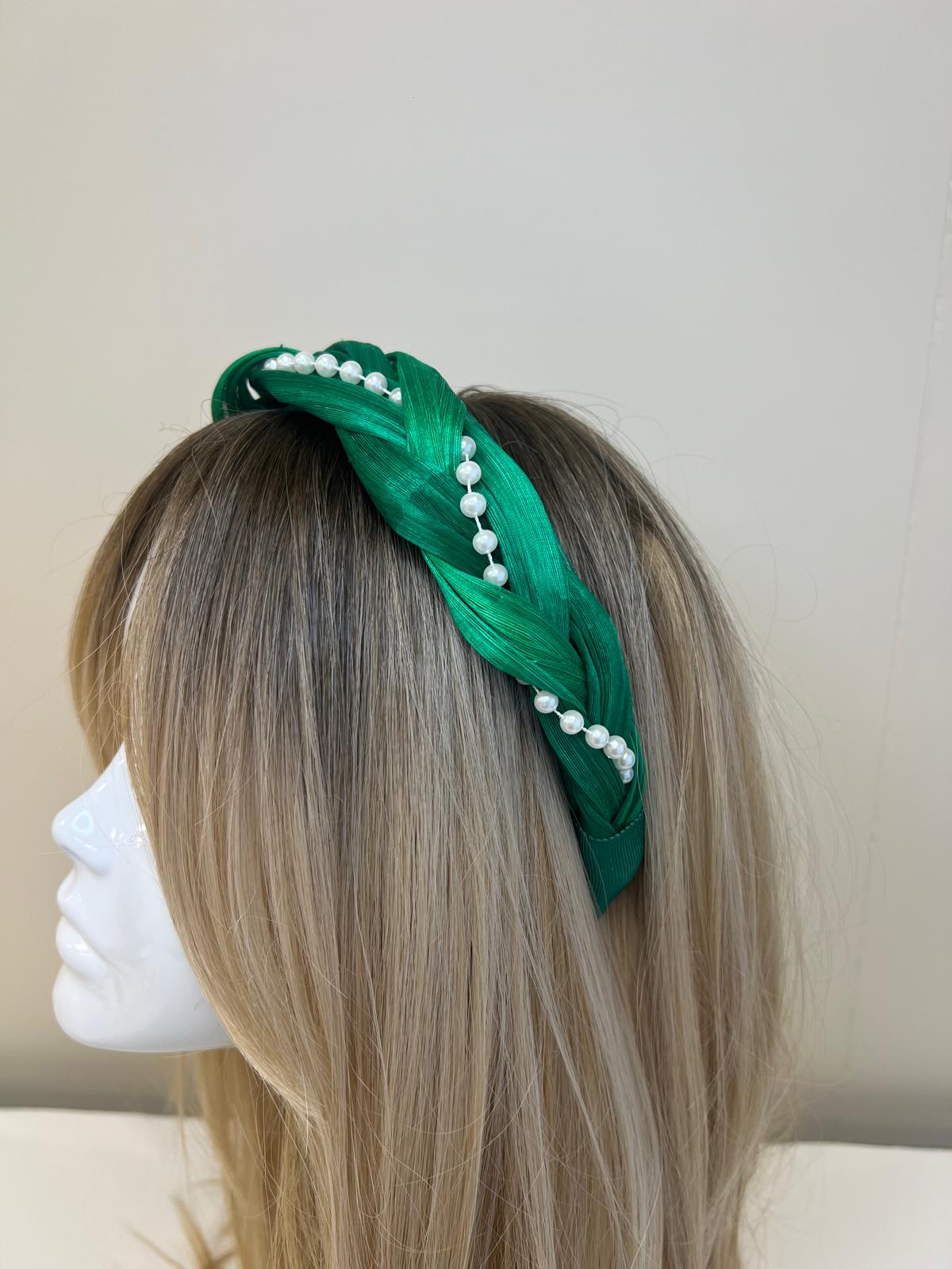 Hestia Green Headband