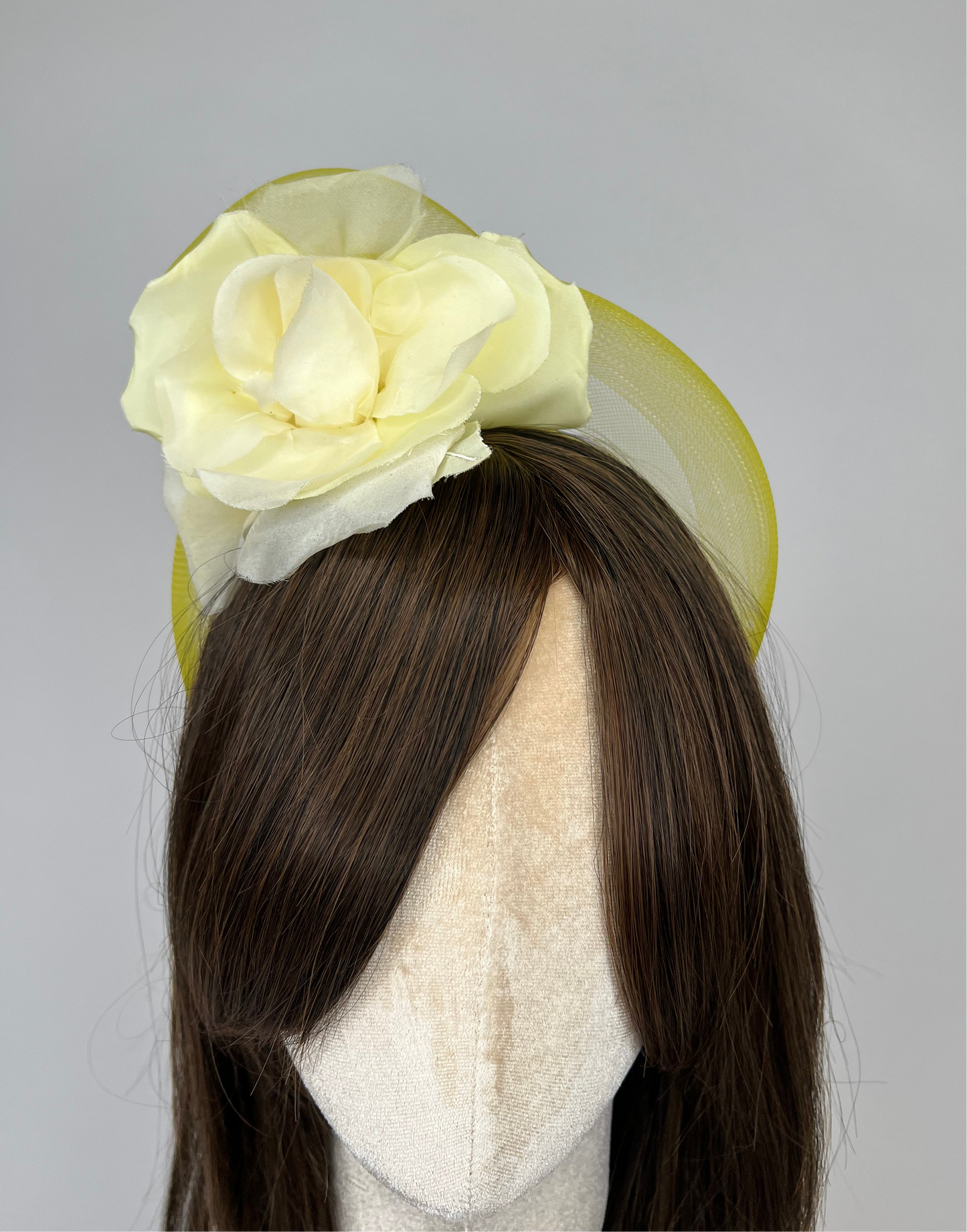 Fleur Crin Headband yellow