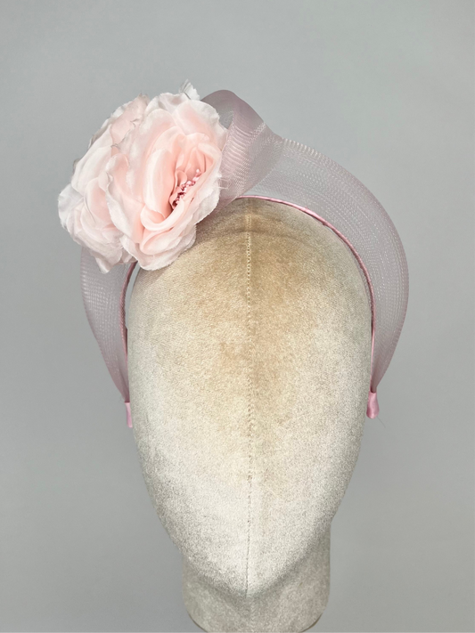 Fleur Crin Headband pink