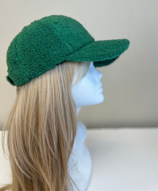 Green Teddy Cap